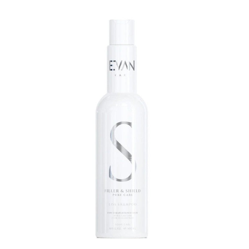 Shampoo for hair EVAN Care Filler &amp; Shield Liss Shampoo EVAN50035, without sulfates and parabens, neutralizes yellow tones, 500 ml