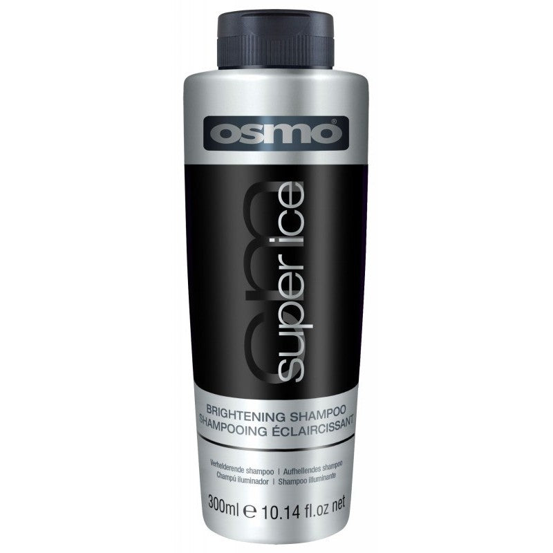 Shampoo for hair OSMO Super Ice Brightening Shampoo OS064280, neutralizes yellow and orange tones 300 ml