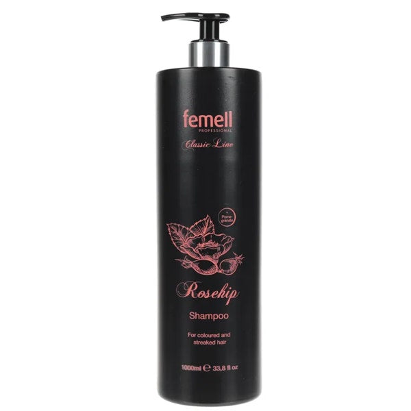 Shampoo with thistle extract for dyed hair Femell Professional Classic Line 1000ml 