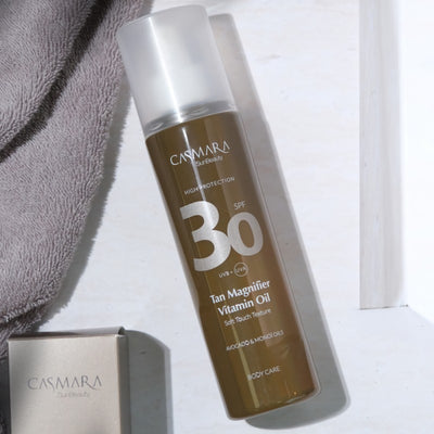 Sausas kūno aliejus Casmara Tan Magnifier Vitamin Oil CASA05007, su SPF30, 200 ml