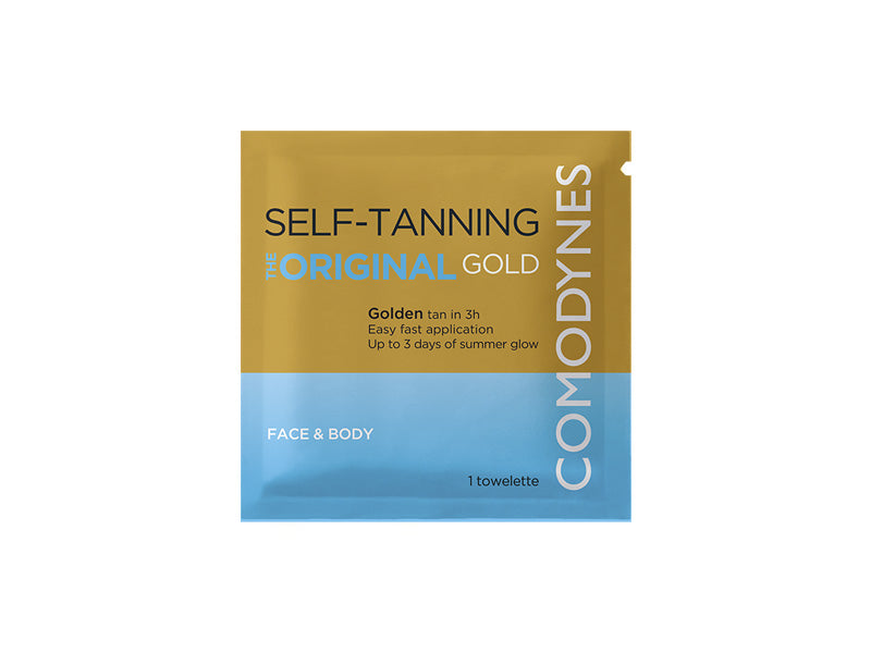 Comodynes Self-Tanning orginal Self-tanning napkins GOLD 8 pcs