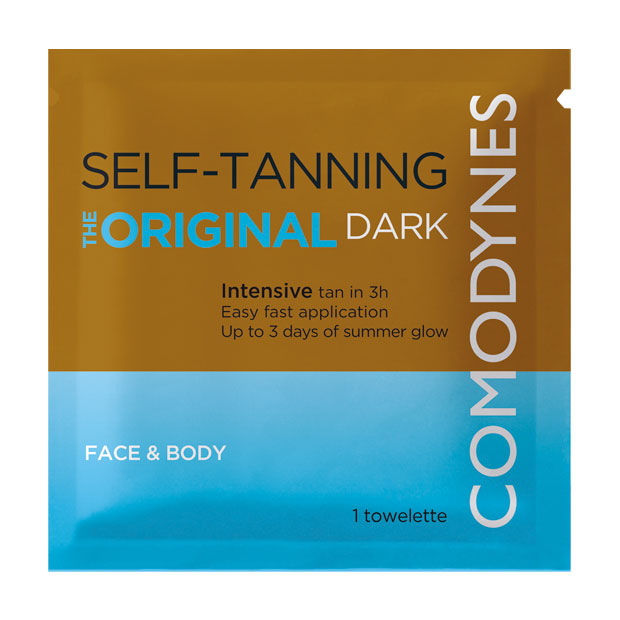 Comodynes Self-Tanning orginal Self-tanning wipes DARK 8 pcs