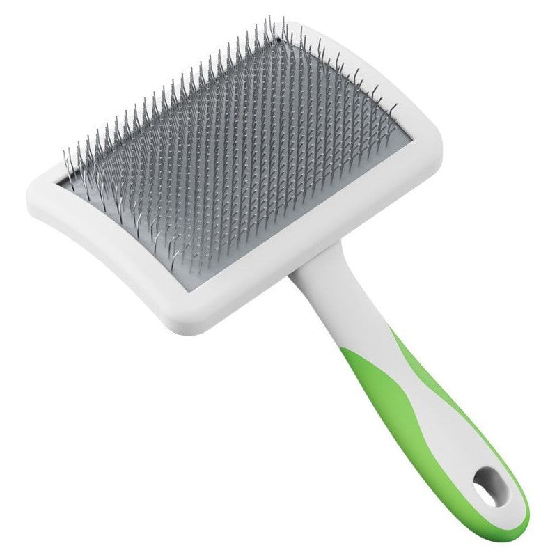 Щетка для расчесывания шерсти животных Andis Soft-Tooth Slicker Brush AN-65835, с металлическими зубьями, большая