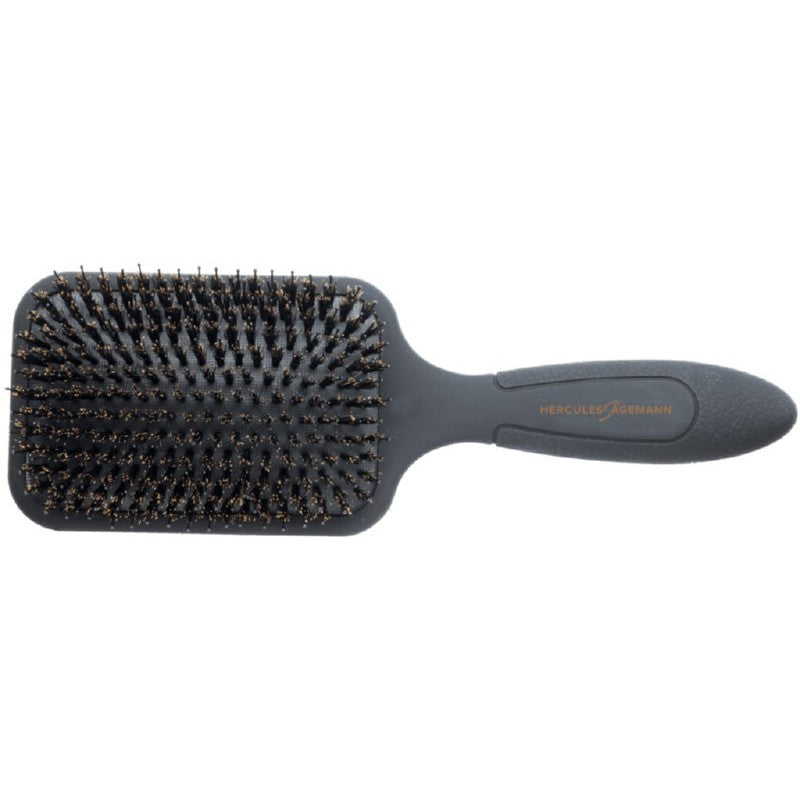 Щетка для волос Hercules Sägemann Classic Shape Paddle Brush, HER9150, черная, квадратная