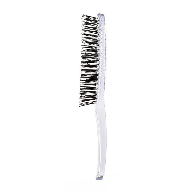 Šepetys plaukams OSOM Professional Scalp & Detangling Brush OSOM01860, skirtas plaukų iššukavimui, 21 cm, skaidrus