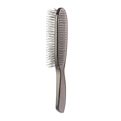 Šepetys plaukams OSOM Professional Scalp & Detangling Brush OSOM01861, skirtas plaukų iššukavimui, 21 cm, juodas
