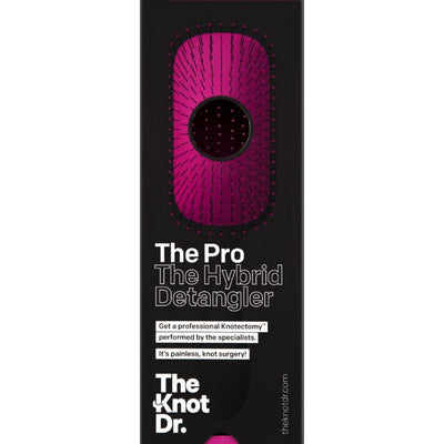 Щетка для волос The Knot Dr. Fuchsia Pro KDP102, розовый, 212 гибких шипов