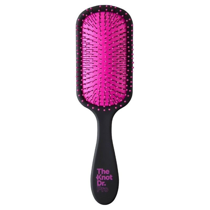 Hair brush The Knot Dr. Fuchsia Pro KDP102, pink, 212 flexible spikes