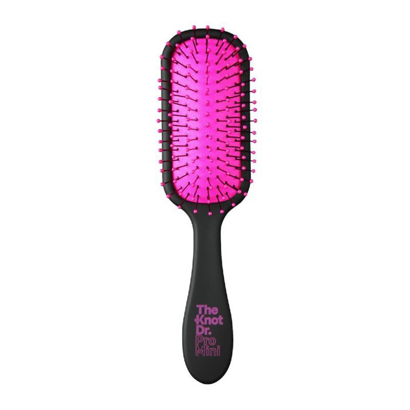 Hair brush The Knot Dr. Fuchsia Pro Mini KDPM102, pink