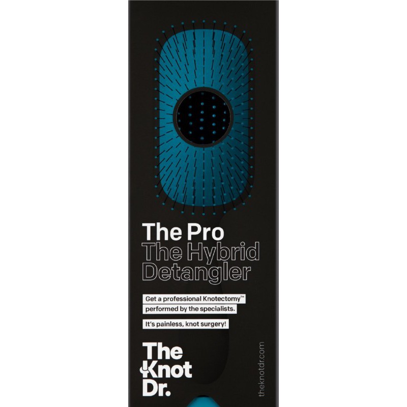 Щетка для волос The Knot Dr. Marine Pro KDP101, синий, 212 гибких штифтов