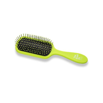 Hair brush The Knot Dr. Pro Brite Pomelo Paddle Brush Black Pad KDS104, green