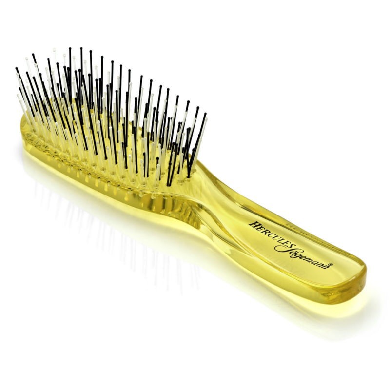 Brush for combing hair Hercules Small Scalp Brush HER8102, yellow color