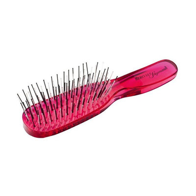 Brush for combing hair Hercules Small Scalp Brush Junior HER8106, pink color