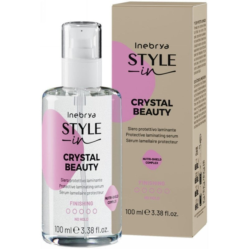 Serumas plaukams Inebrya Style-In Crystal Beauty Protective Laminating Serum ICE87478, 100 ml