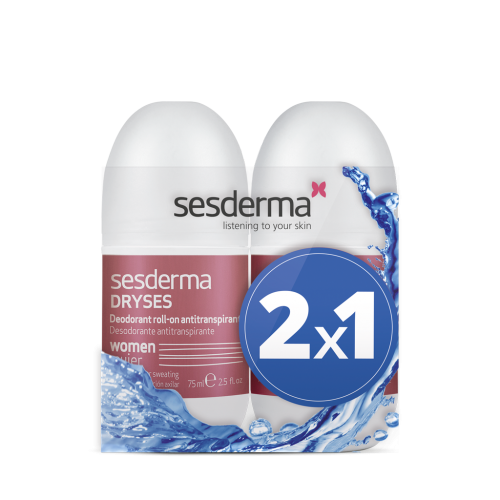 НАБОР ДЕЗОДОРАНТА SESDERMA DRYSES ДЛЯ ЖЕНЩИН, 2x75 мл