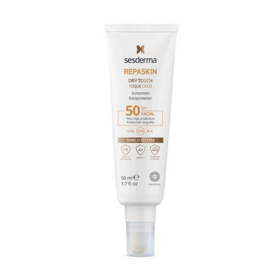 Sesderma REPASKIN DRY TOUCH SPF 50 Sunscreen for the face, 50 ml + mini Sesderma product as a gift