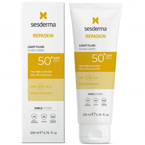 SESDERMA REPASKIN SPF50+ PROTECTIVE FLUID FROM THE SUN FOR THE BODY, 200 ML