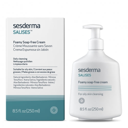 Sesderma SALISES Soap-free foaming cleanser, 250 ml + gift mini Sesderma product