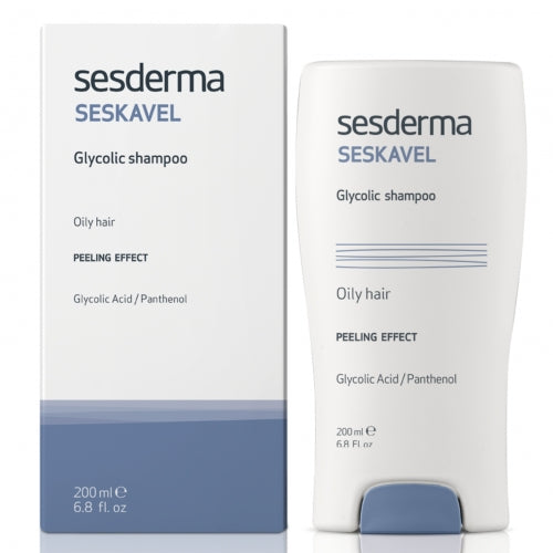 Sesderma SESKAVEL Shampoo with glycolic acid, 200 ml + mini Sesderma product as a gift