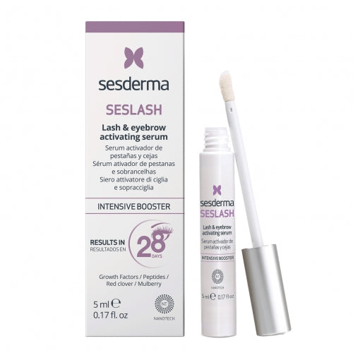 Sesderma SESLASH eyelash and eyebrow growth promoting serum 5 ml + gift mini Sesderma product