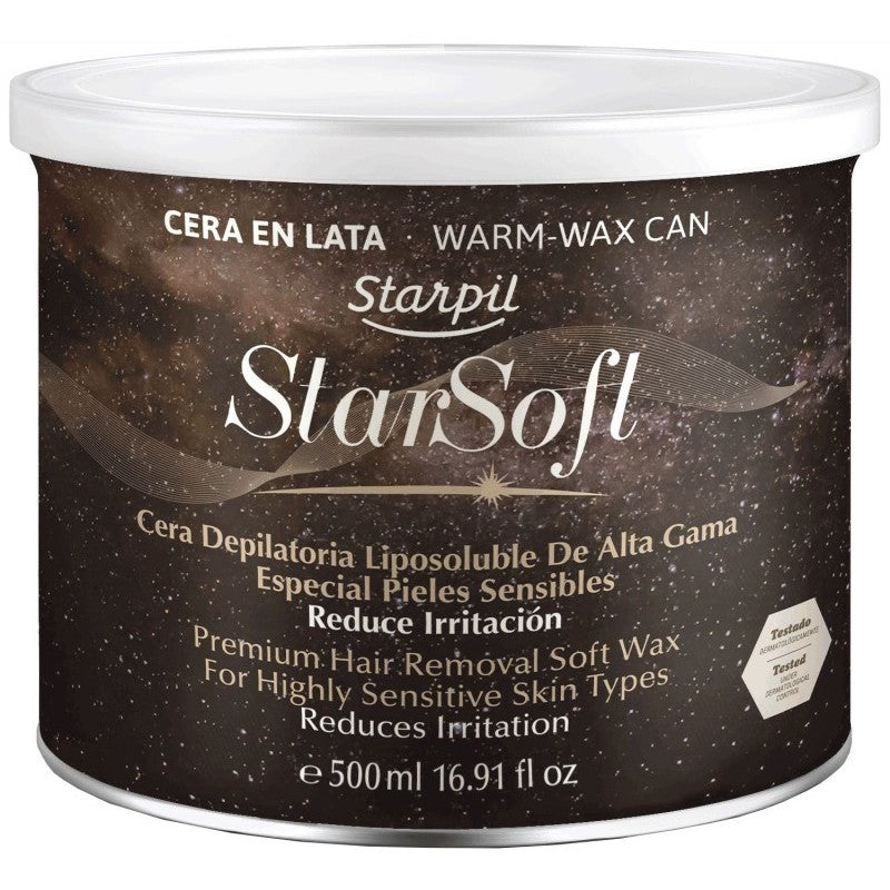 Warm depilatory wax Starpil StarSoft Warm-Wax Can STR3010338002, 500 ml