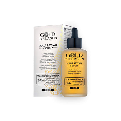 Gold Collagen galvos odos ir plaukų serumas (Scalp revival) 100 ml