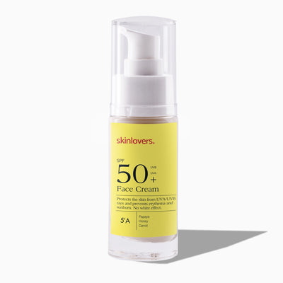 Skinlovers #5'A SPF50 Face Cream With Sun Protection
