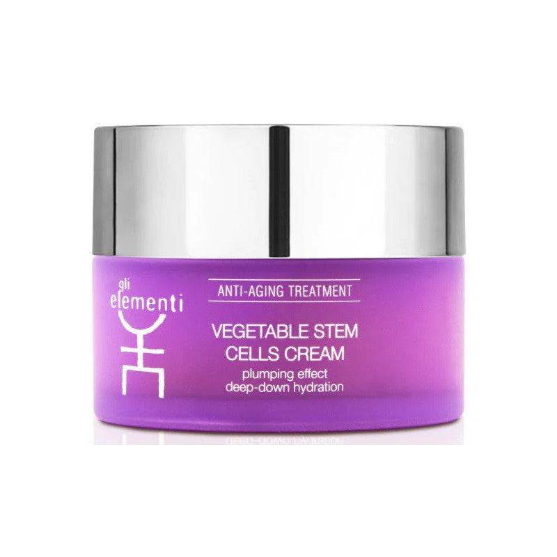 Firming facial skin cream Gli Elementi Vegetable Stem Cells Cream GLI01044, with natural antioxidants, 50 ml