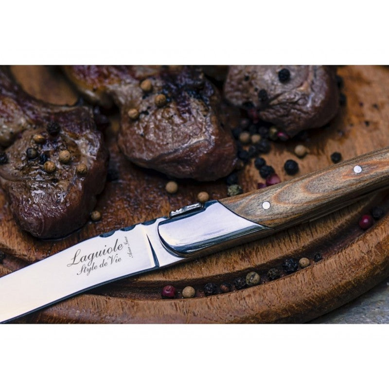 Steiko peilių rinkinys Forged Luxury Line Olive Wood