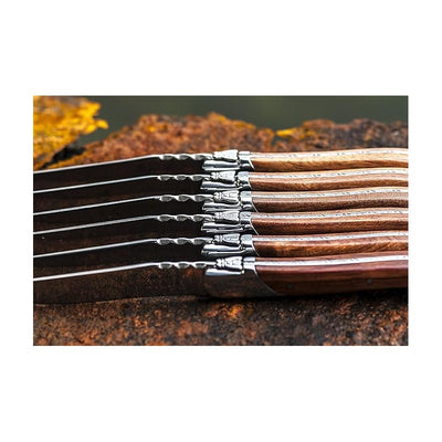 Steiko peilių rinkinys Forged Luxury Line Pakka Rose