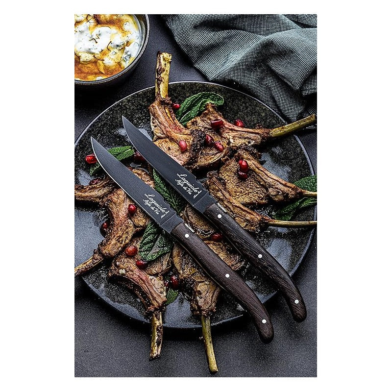 Steiko peilių rinkinys Forged Luxury Line Wengé Black