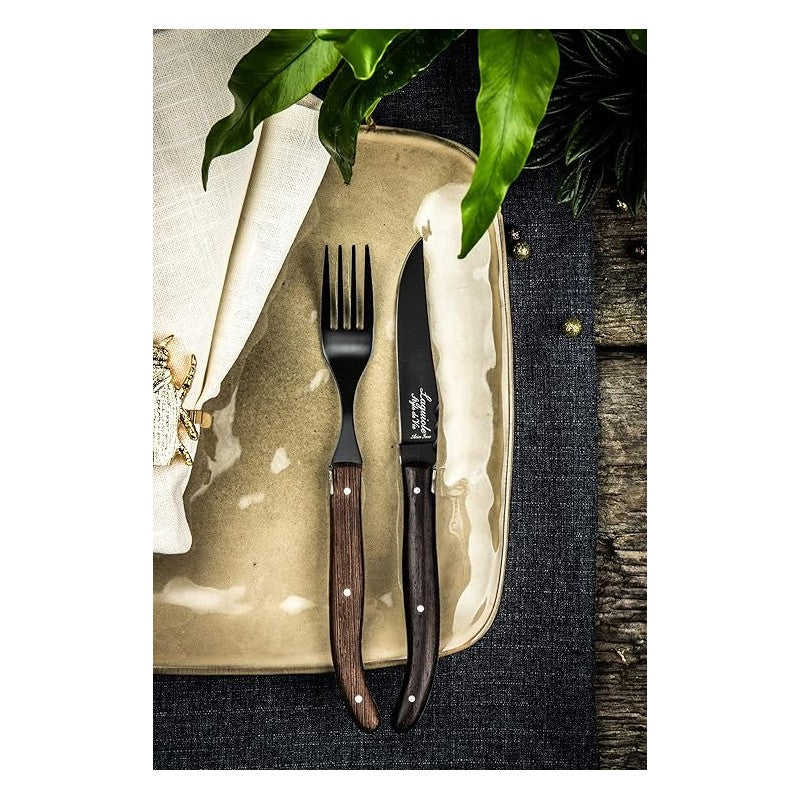 Steiko peilių rinkinys Forged Luxury Line Wengé Black