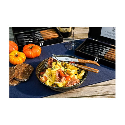 Steiko šakučių rinkinys Forged Luxury Line Olive Wood