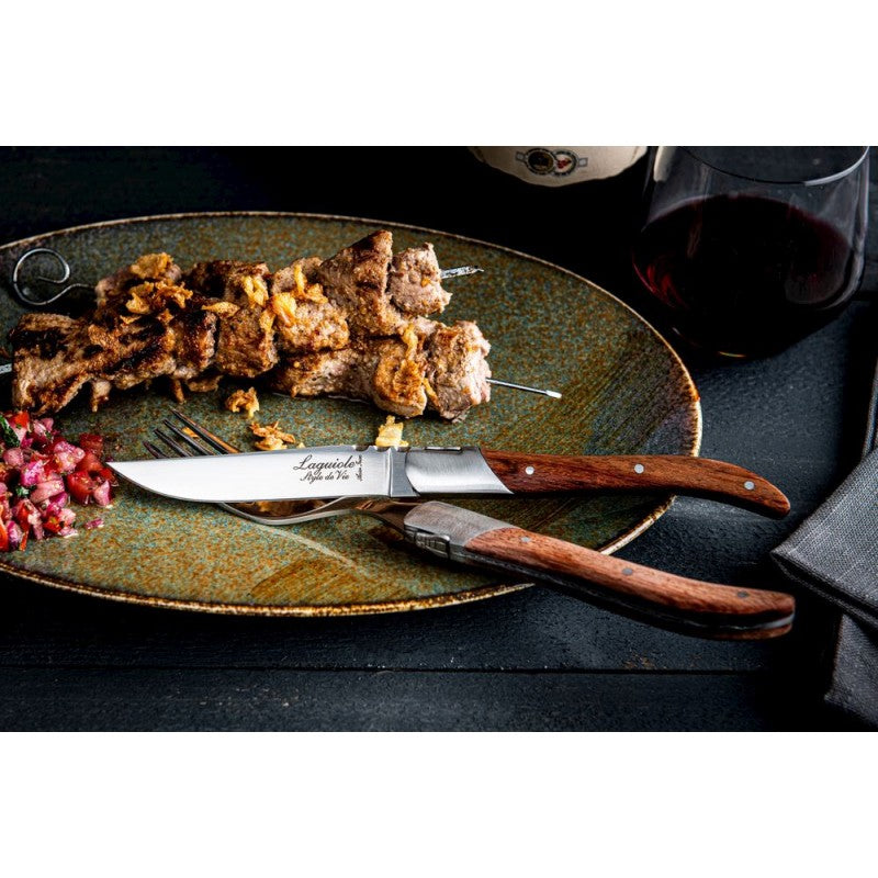 Steiko šakučių rinkinys Forged Luxury Line Pakka Rose