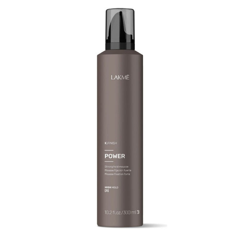 Strong hold mousse for hair Lakme K.FINISH POWER Strong Hold Mousse, LAK46023, 300 ml