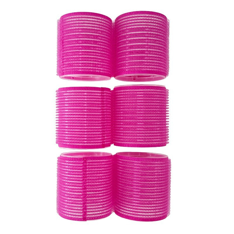 Suktukai plaukams OSOM Professional Self Grip Rollers OSOMPPL55, 63 mm, Ø55 mm, limpantys, 6 vnt.