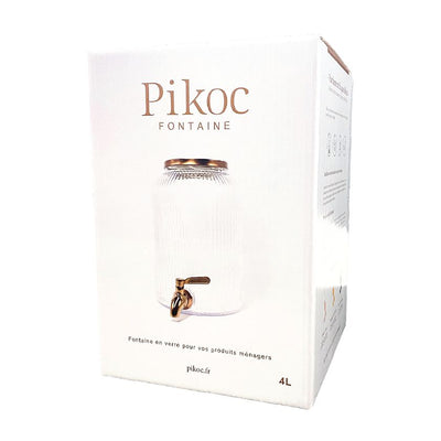 Container for liquid detergent PIKOC Fountaine 4L + gift Mizon face mask