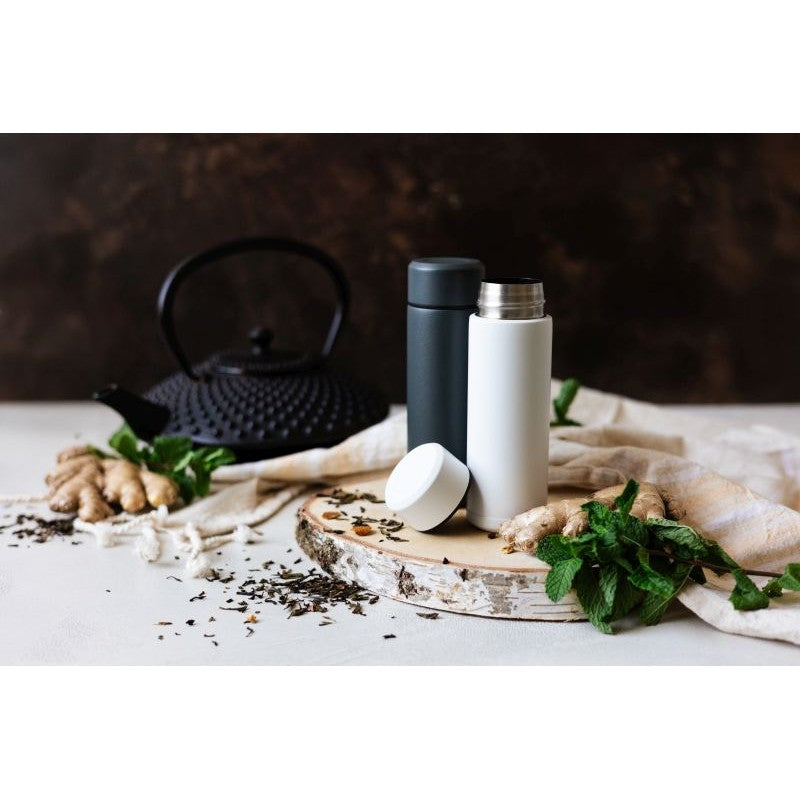 Termogertuve Kyocera Twist top 180ml (tamsiai pilka)