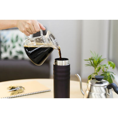 Termogertuve Kyocera Twist top 500ml (tamsiai pilka)