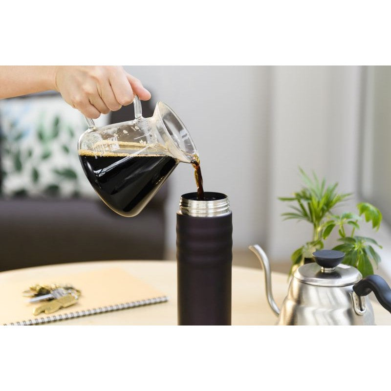 Termogertuve Kyocera Twist top 500ml (tamsiai pilka)