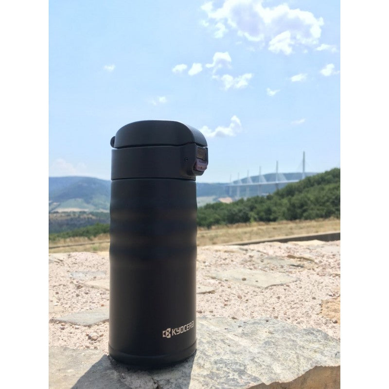Termopuodelis Kyocera Flip Top 350ml (juoda)