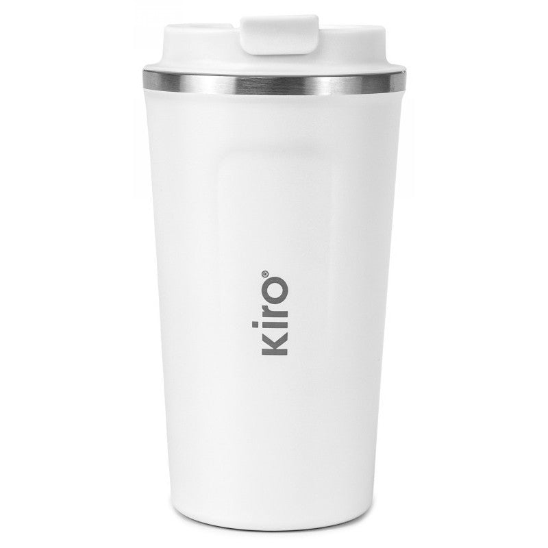 Termopuodelis su vakuumine izoliacija KIRO KI510W, baltos spalvos, 510 ml