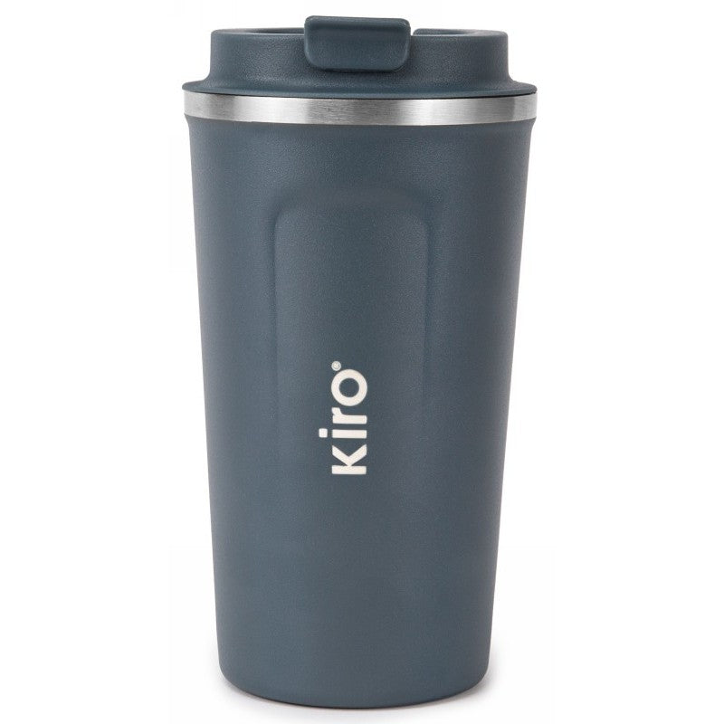 Termopuodelis su vakuumine izoliacija KIRO KI513N, mėlynos spalvos, 510 ml