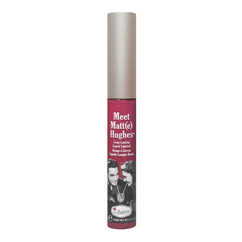 theBalm Meet Matt(E) Hughes Lūpų Dažai 7.4 ml - Chivalrous Bright Pink