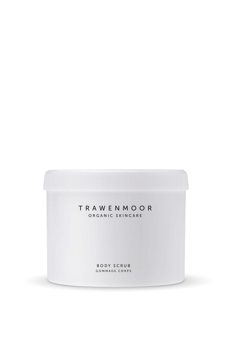 Trawenmoor by Dr. Spiller BODY SCRUB - Organiškas Stangrinantis Kūno šveitiklis su Humine rūgštimi ir aliejais, 500ml