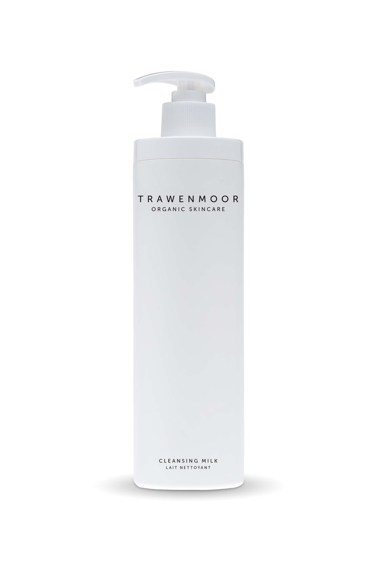 Trawenmoor by Dr. Spiller CLEANSING MILK - Organiškas Valantis Pienelis jautriai, sausai, reikliai odai, 500ml