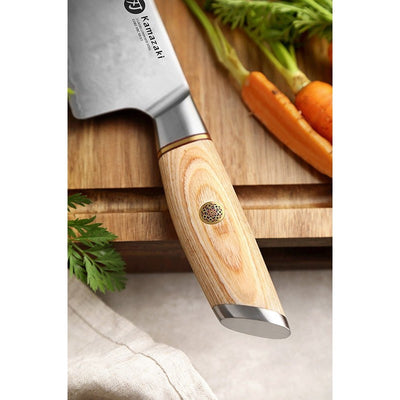 Trijų sluoksnių nerūdijančio plieno peilis Kamazaki Chef Knife KZ41KN, 22 cm