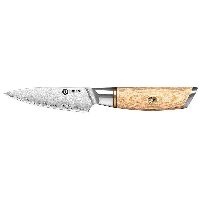 Trijų sluoksnių nerūdijančio plieno peilis Kamazaki Paring Knife, KZ45KN, 9 cm