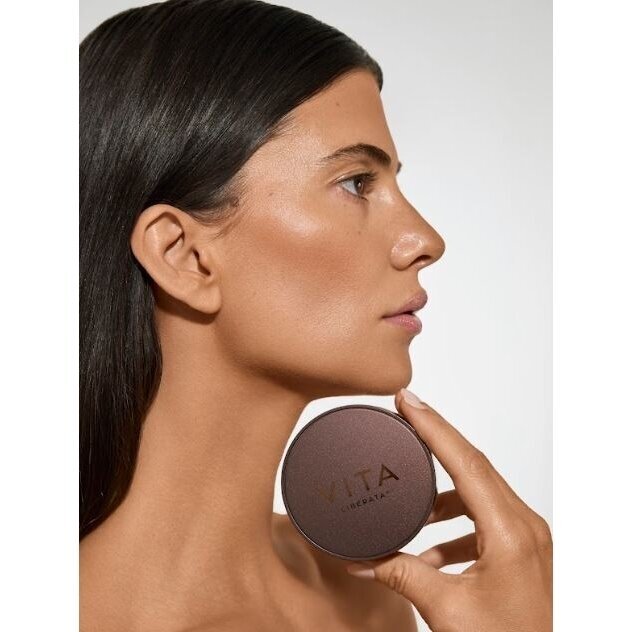Vita Liberata TRYSTAL MINERALS - MINERALINĖ SAVAIMINIO ĮDEGIO PUDRA No.2 (Sun kissed, Medium)