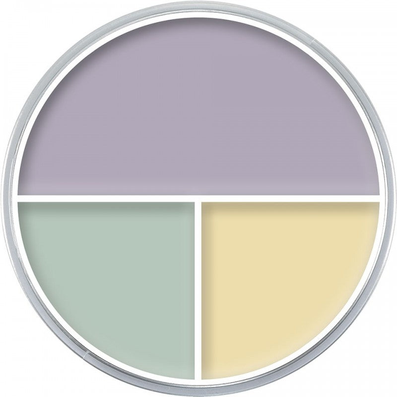 Kryolan Ultrafoundation Trio cream foundation in 3 colors 